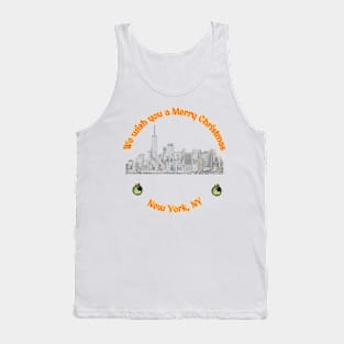 Christmas in New York v2 Tank Top